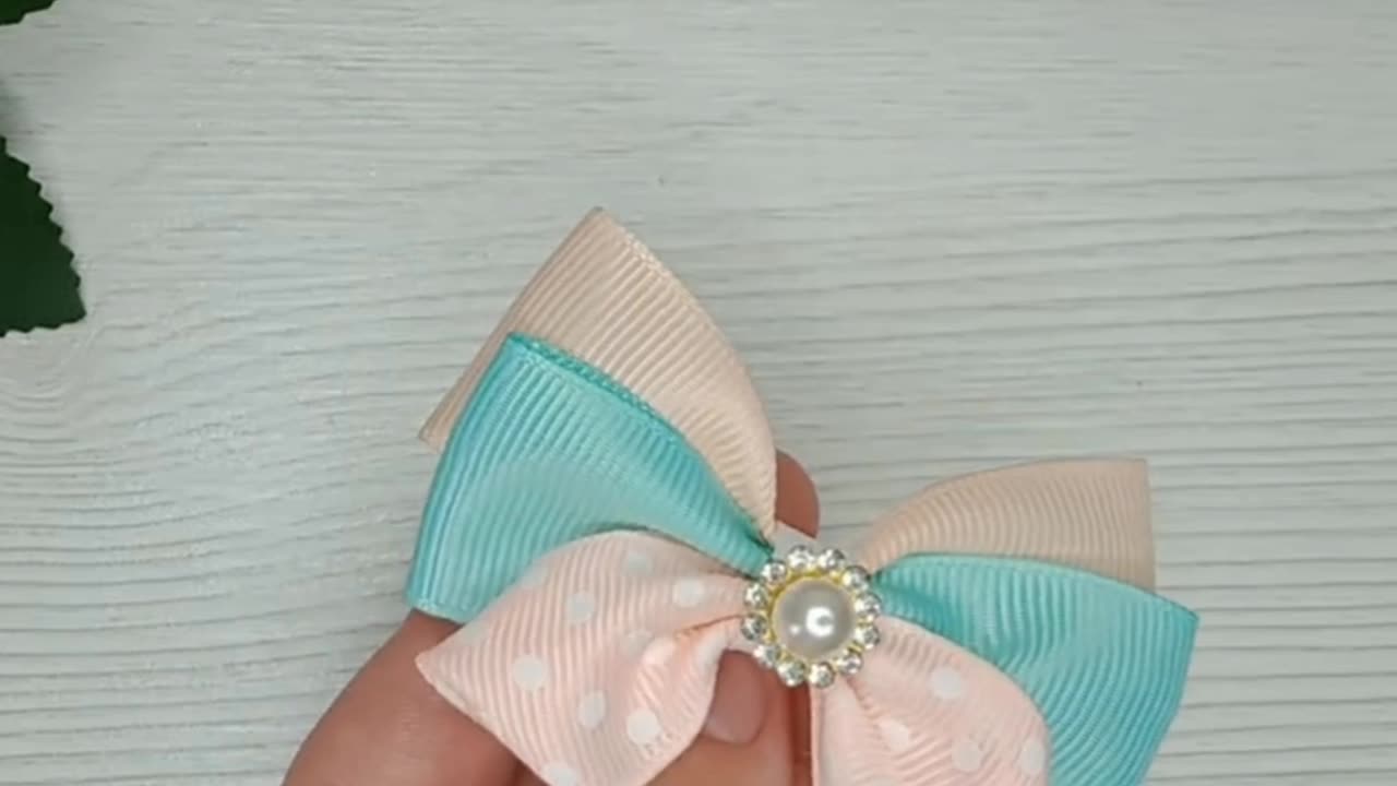 🎀 Cute mini Bow | Easy Ribbon Bow 19