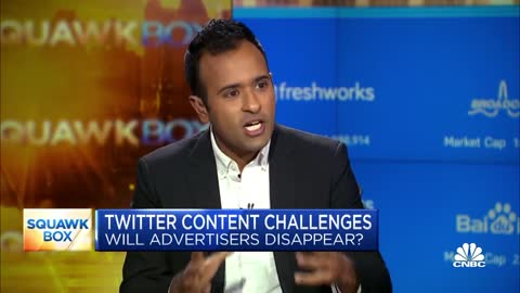 Vivek Ramaswamy Debates the CNBC Panel on Twitter’s Role in Censoring Americans