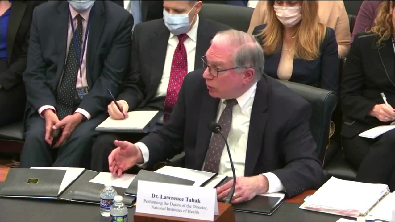 Acting NIH Director Lawrence Tabak Shrugs, Says He Has "No Idea" Where COVID Originated
