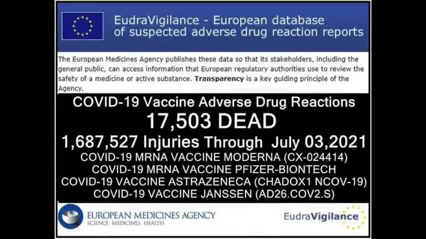 SOMETHING VERY WRONG IS GOING ON: ALMOST 30,000 DEATHS REPORTED IN EU, UK & US, FOLLOWING THE JAB