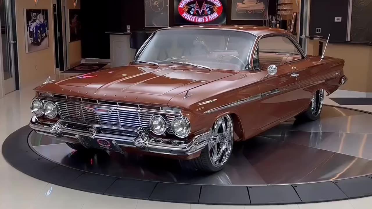 Chevy impala 1961 a piece of art ... welcome to time machine