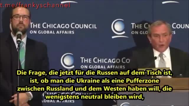Chicago council on US - versus russia AND Germany!..