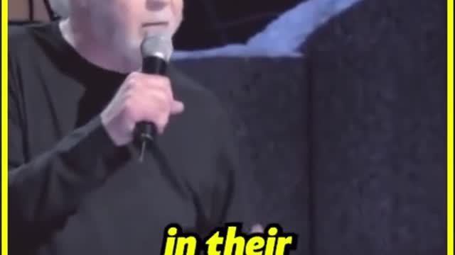 George Carlin Leaves The Audience SPEECHLESS