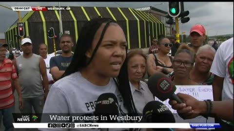 "Westbury Erupts: Water Crisis Sparks Violent Protests"