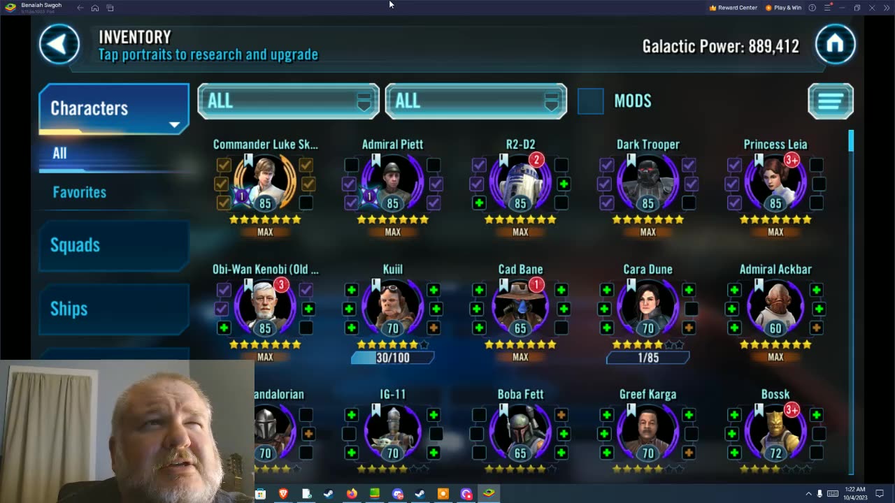 Star Wars Galaxy of Heroes F2P Day 159