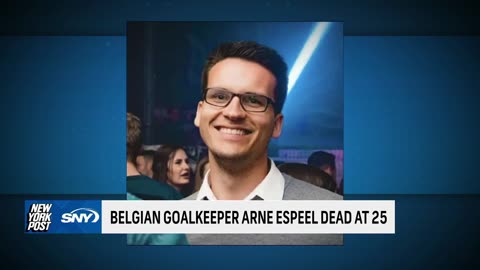 Belgian soccer goalie Arne Espeel dead at 25 after collapsing on field