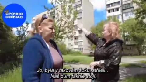 Obyvatelky Jasinovaty vypráví co si mslí o prezidentu Zelenském