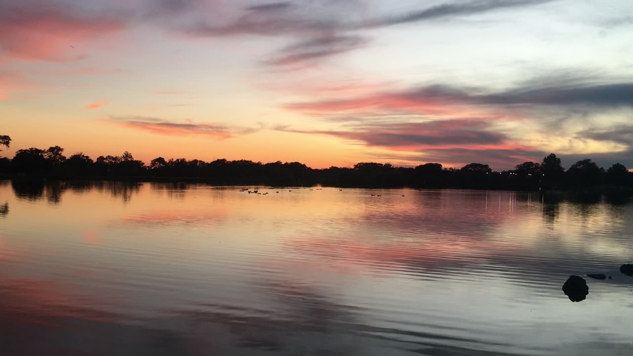 Sunset in Cuero Texas