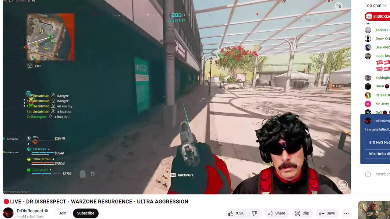 DR DISRESPECT #WARZONE RESURGANCE#ULTRA AGRESSION
