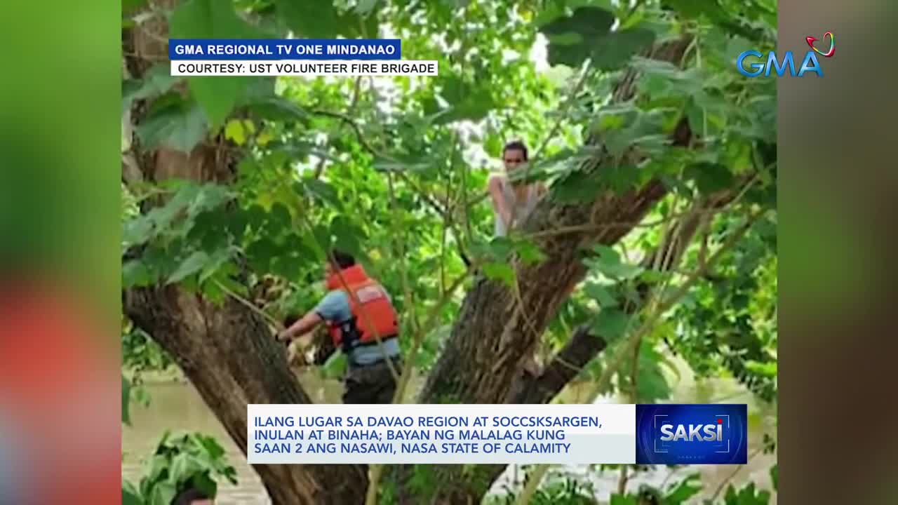 Ilang lugar sa Davao region at SOCCSKSARGEN, inulan at binaha