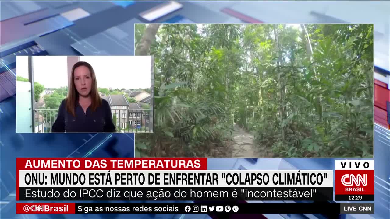 Mundo está à beira da 'catástrofe climática', alerta líder da ONU | LIVE CNN