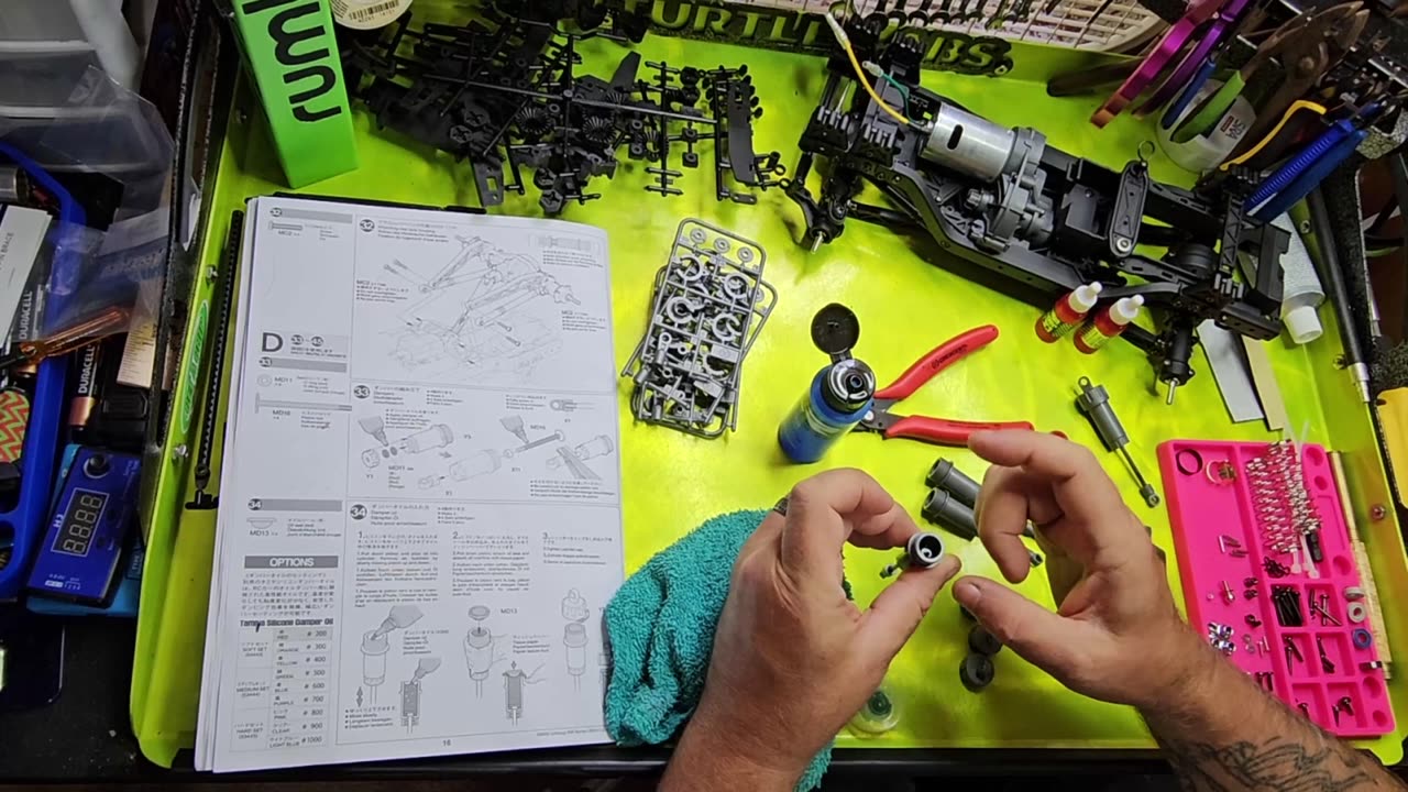 Tamiya Unimog 406 CC-02 RC Kit Build EP06 - Steps 33-36