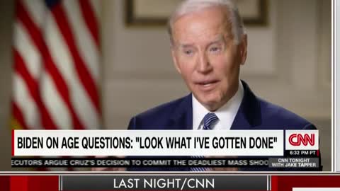 Look What I've Gotten Done': Biden Defends His Job Performance