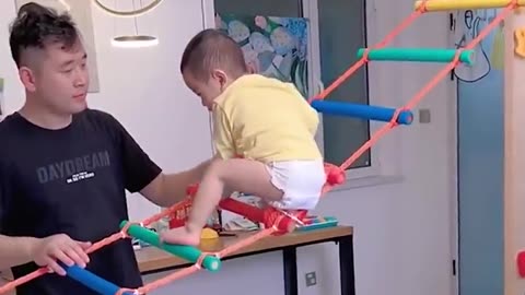 The cutest baby training