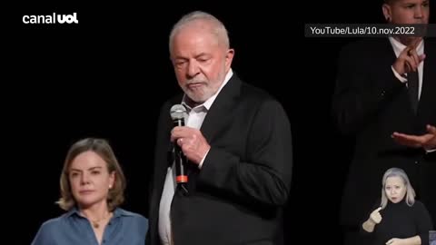 Lula: 'A partir de agora, vocês vão ter paz, porque não vão ter um presidente desaforado'