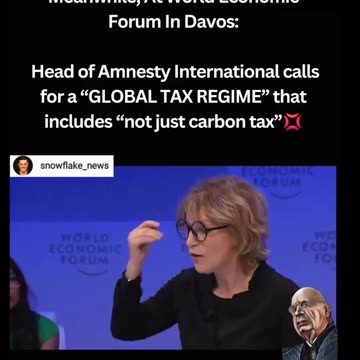 The WEF Pushes For A Global Carbon Tax To Implement An Authoritarian NWO
