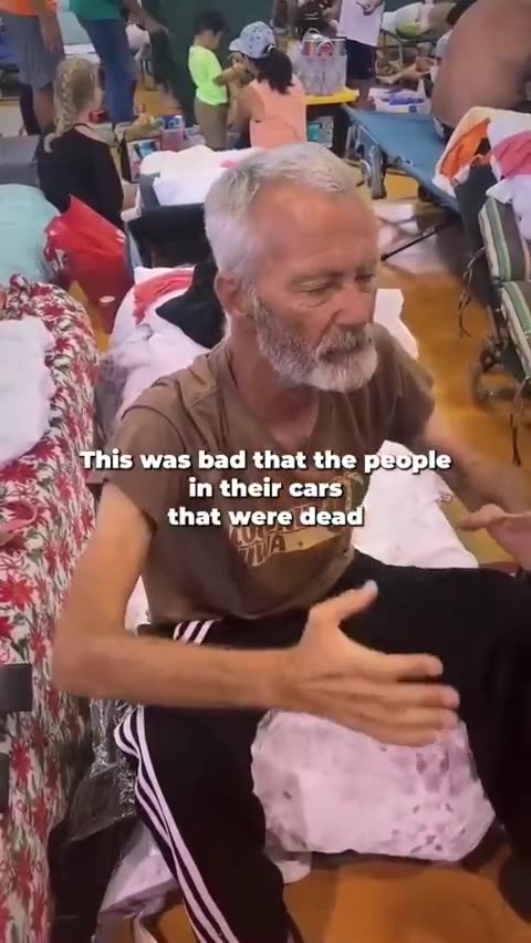 Survivors from Lahaina. This is why there's a MEDIA BLACKOUT!