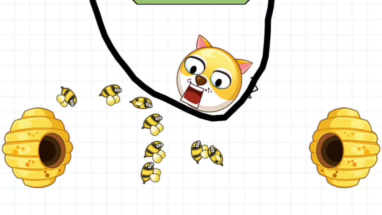 Saving the doge from bees . Funny Game Part 12