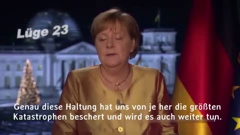 40 Lügen in 7 Minuten – Die Neujahrsansprache 2021 von Angela Merkel