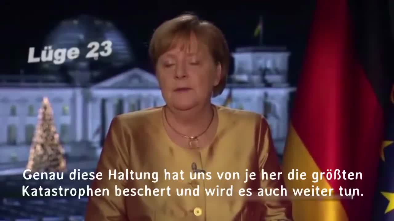 40 Lügen in 7 Minuten – Die Neujahrsansprache 2021 von Angela Merkel