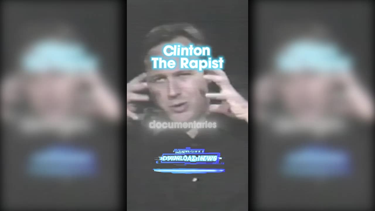 Alex Jones: Bill Clinton Is A Serial Rapist - 1999