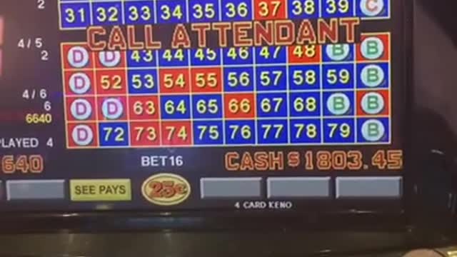here we go again jackpot keno win