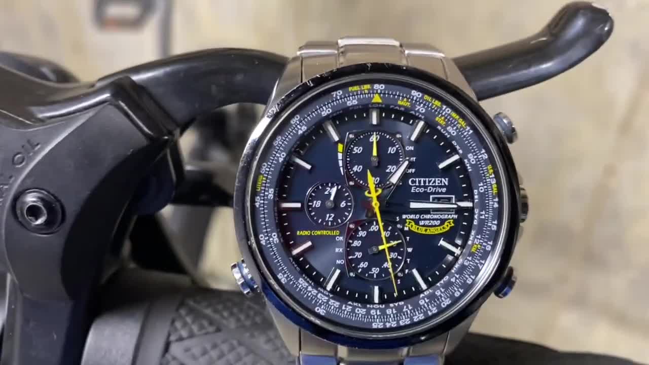 Citizen World Chronograph AT Eco-Drive At Its Best