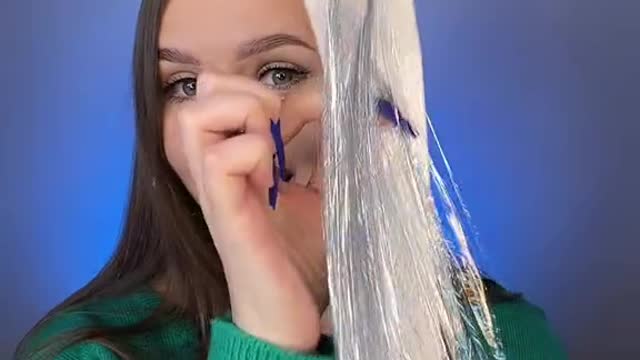 нещодавно знайшла в себе сиву волосину, виглядає так само😂