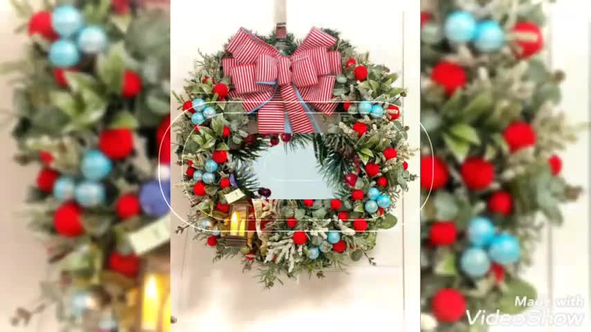 beautiful and latest Christmas wreath ideas