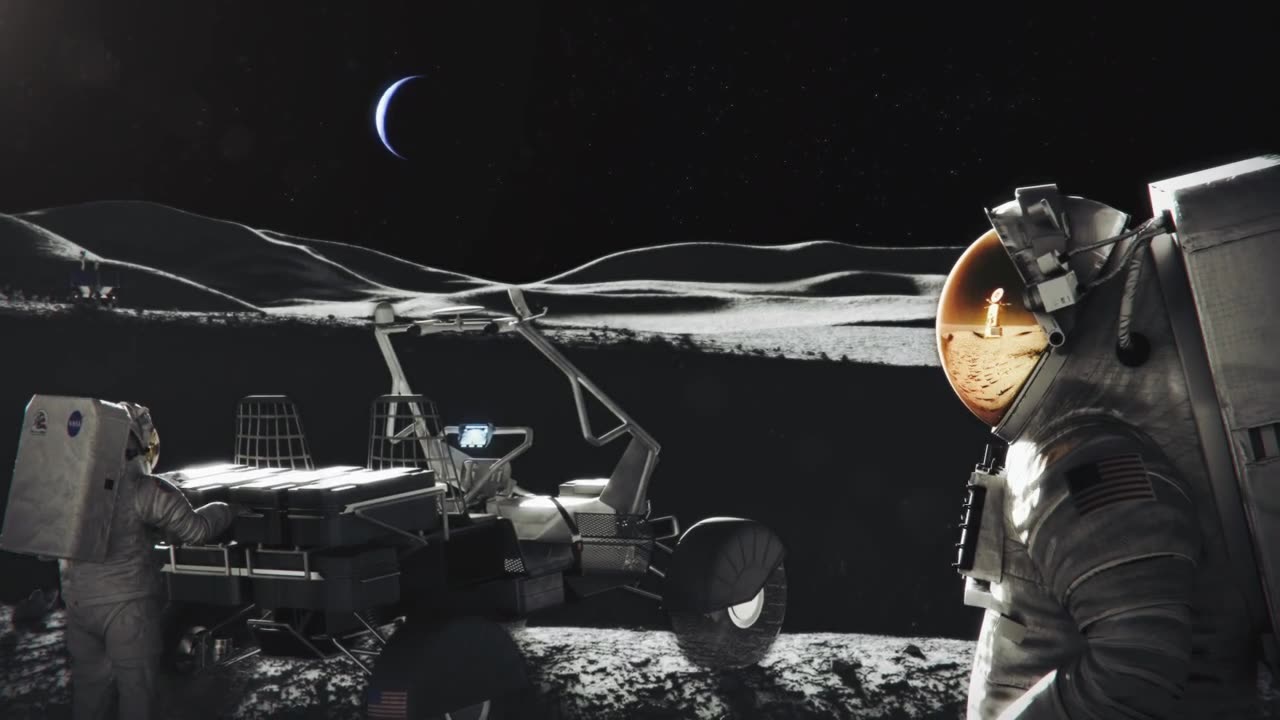 NASA Start Mission in The Mooon 001