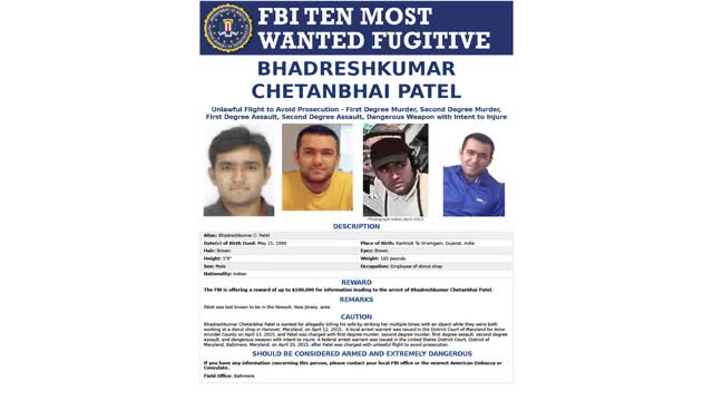 FBI MOST WANTED CRIMINALS TODAY