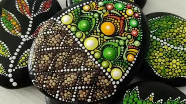 handmade stunning and unique pebble painting ideas