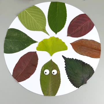 Leaves Craft | Craft with Leaves | @Adyscraftclub