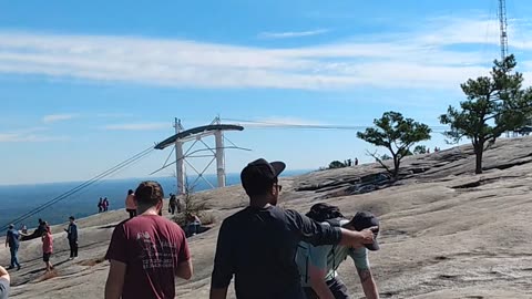 Quick view from the top of Stone mountain