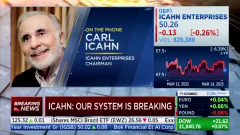 The System, Economy Is Breaking Down - The Alarm Has Been Sounded By Legendary Investor Carl Icahn