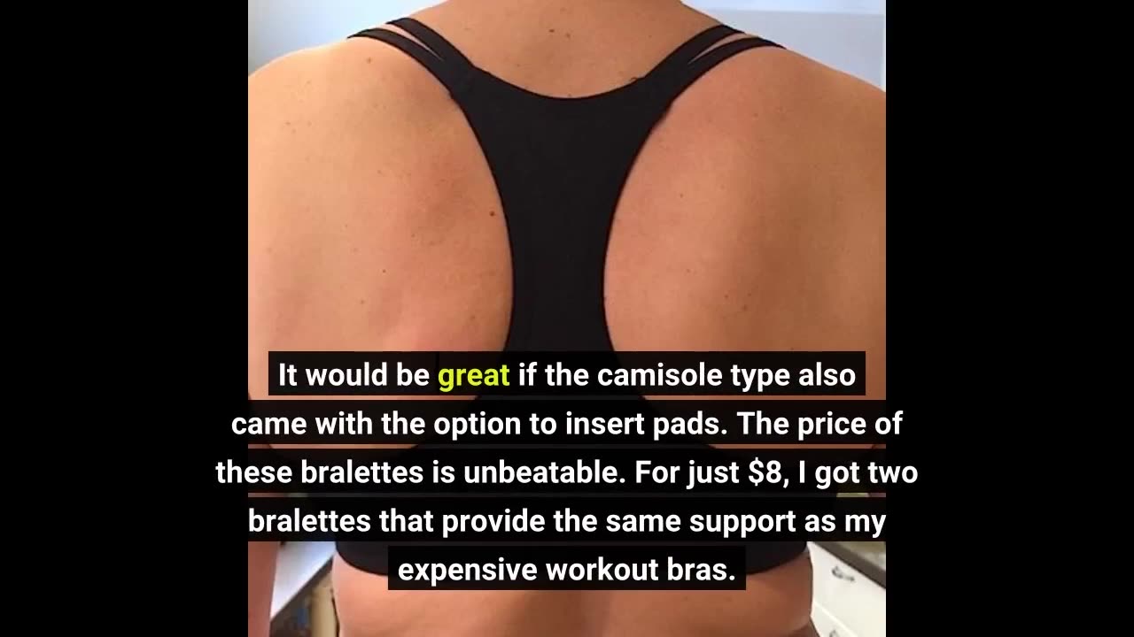 Buyer Reviews: Fruit of The Loom Women's Spaghetti Strap Cotton Pull Over 3 Pack Sports Bra