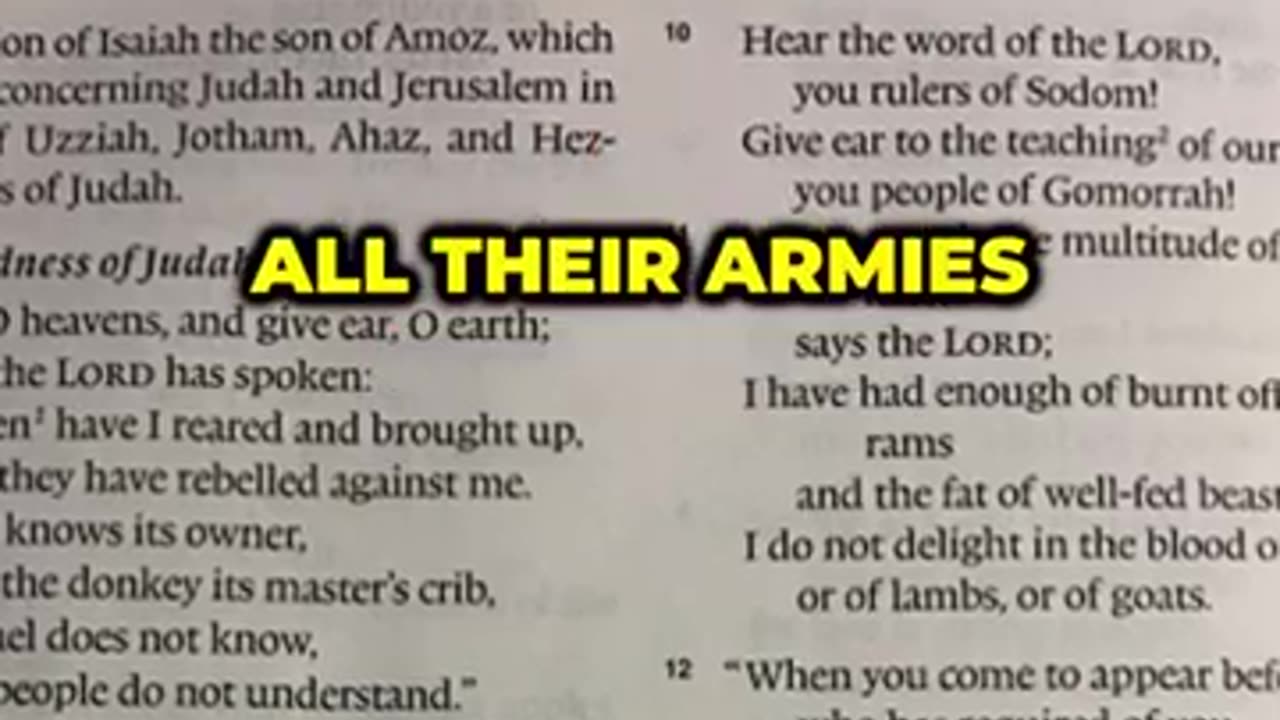 Prophets say Middle East to be overrun - Proof 63