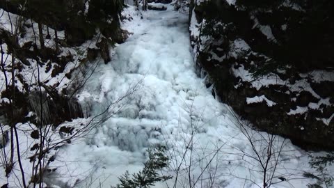 Frozen Waterfall