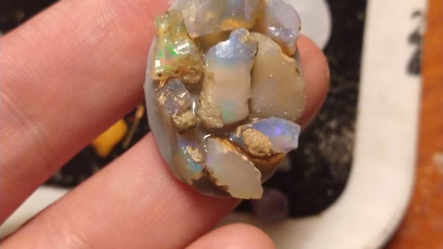 Opal pendant ($10)