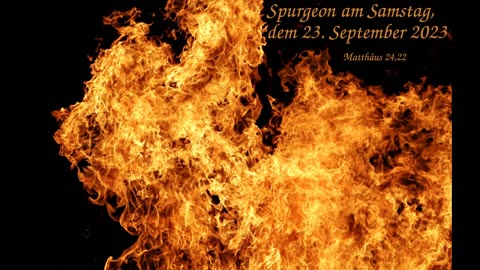 Spurgeon am Samstag, dem 23. September 2023