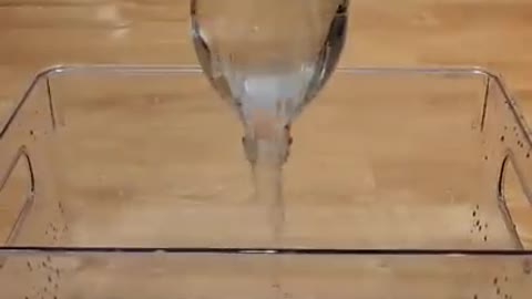 The fastest way to empty a bottle!