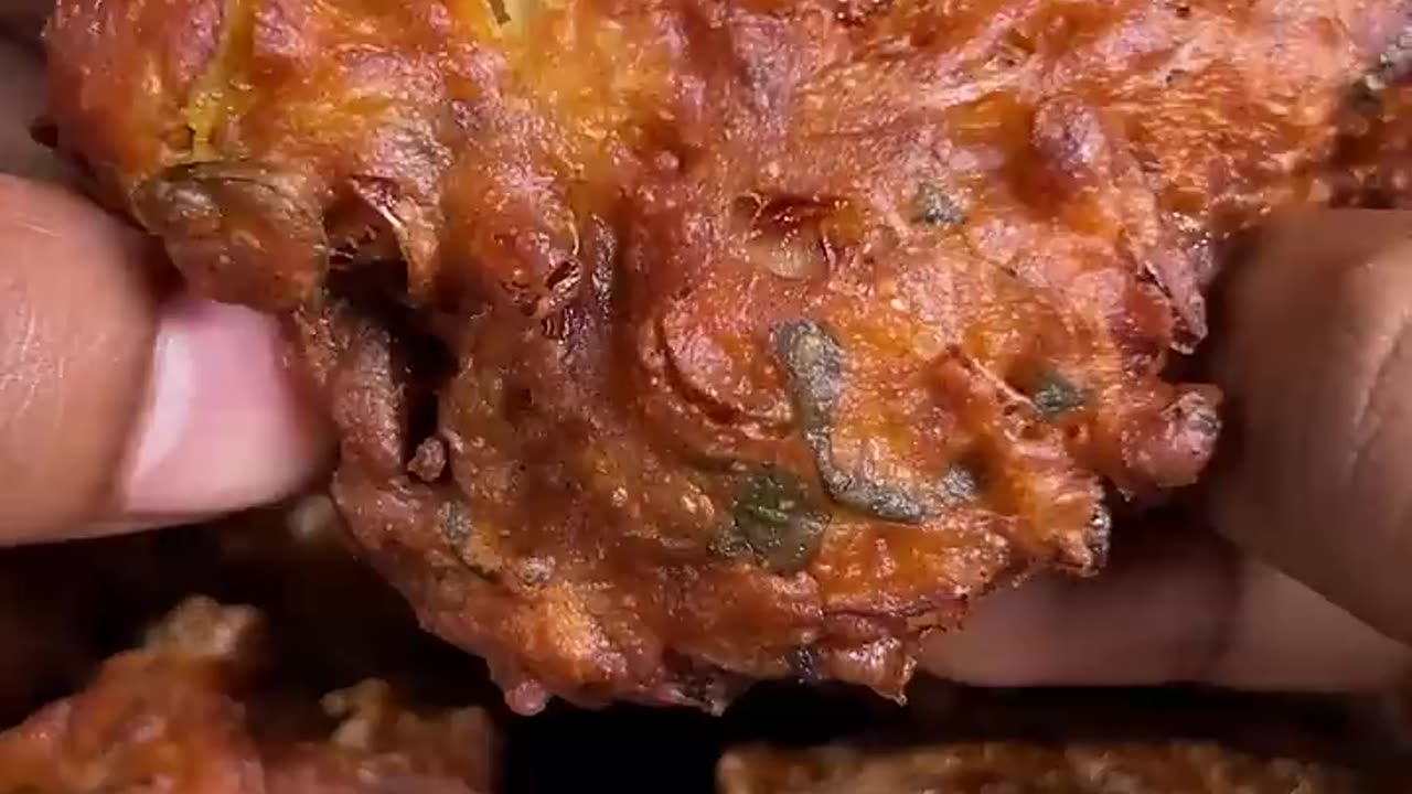 Onion Pakoda Fritters