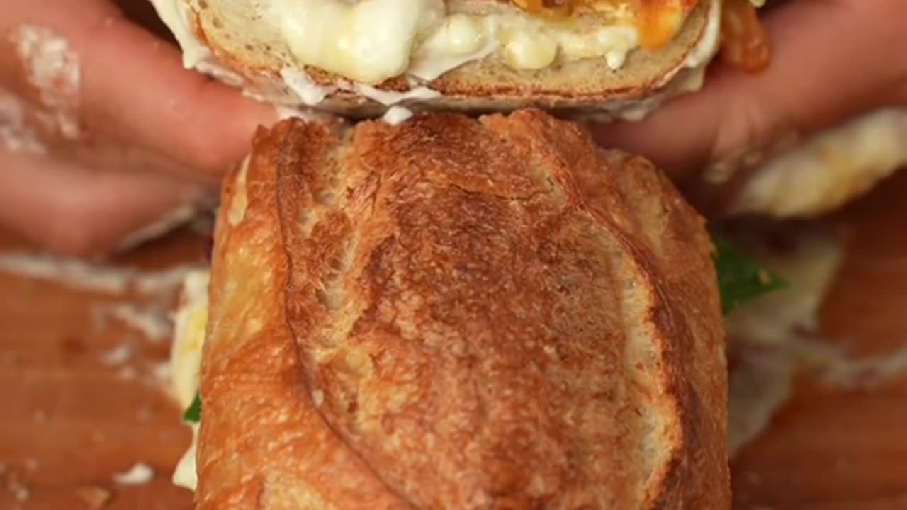 ASMR sandwich.