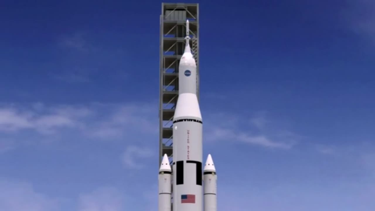 NASA rocket launching