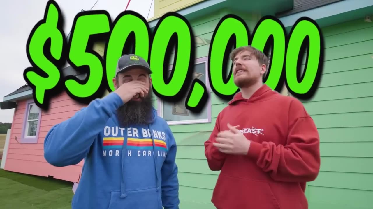 Survive 100 Days in a Circle and win $500, 000 |mr.Beast