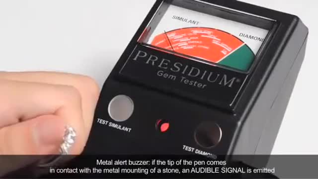 Diamond and Gemstones Thermal Testing with Presidium Gem Tes