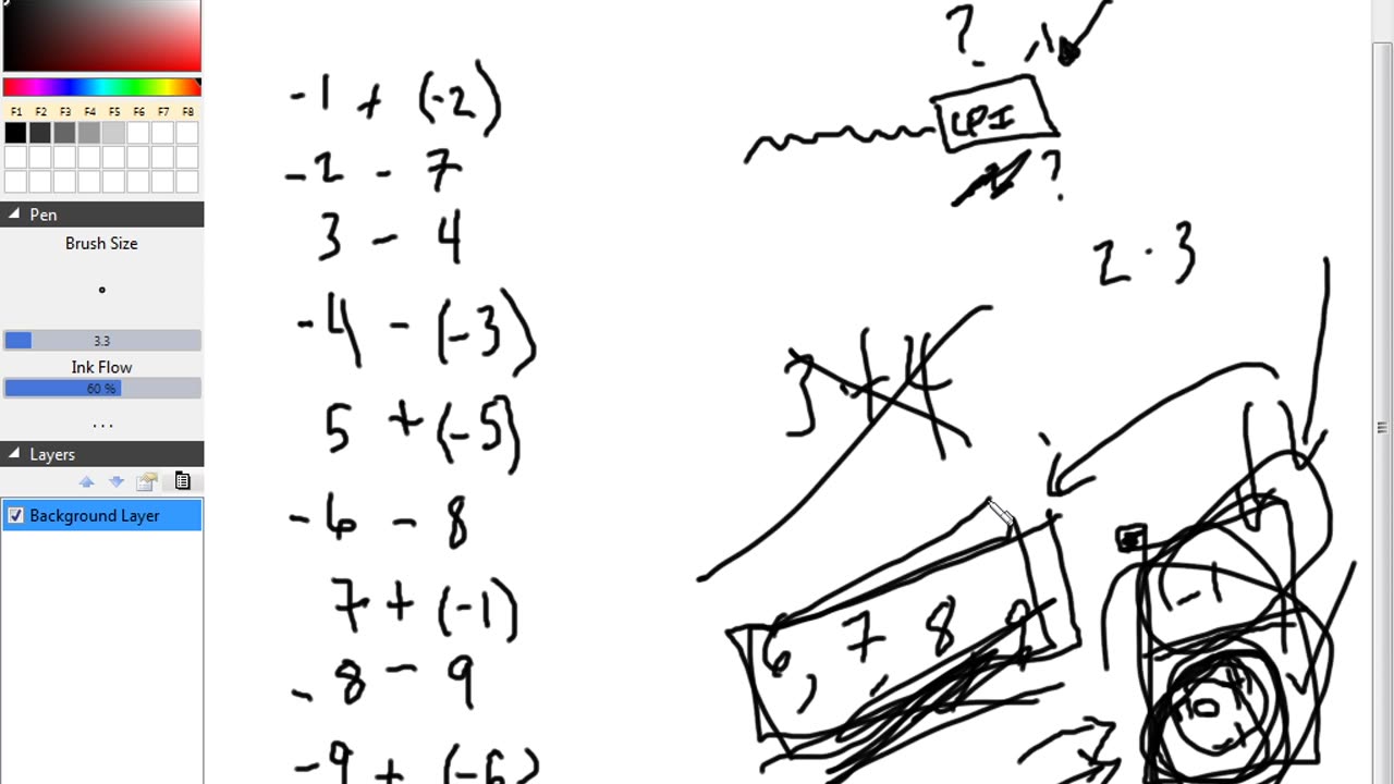 Negative Numbers Adding Subtracting Multiplying Dividing Part 4