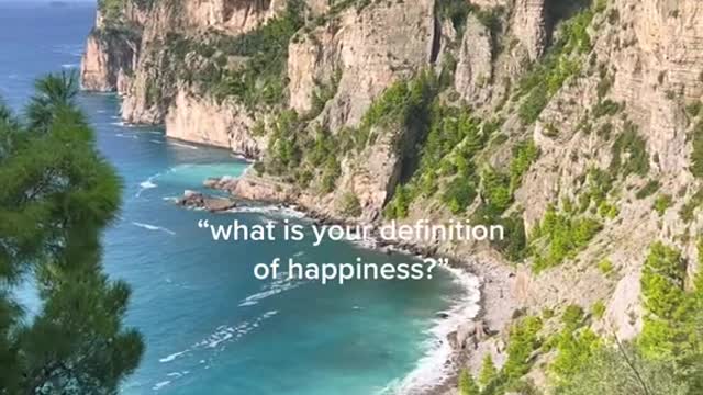 what is your definitiomg of happi ess?