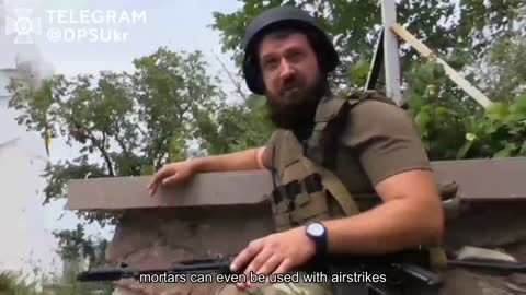 The border guards attack the positions of katsaps in the Sviatohirsk district. With the help of dro