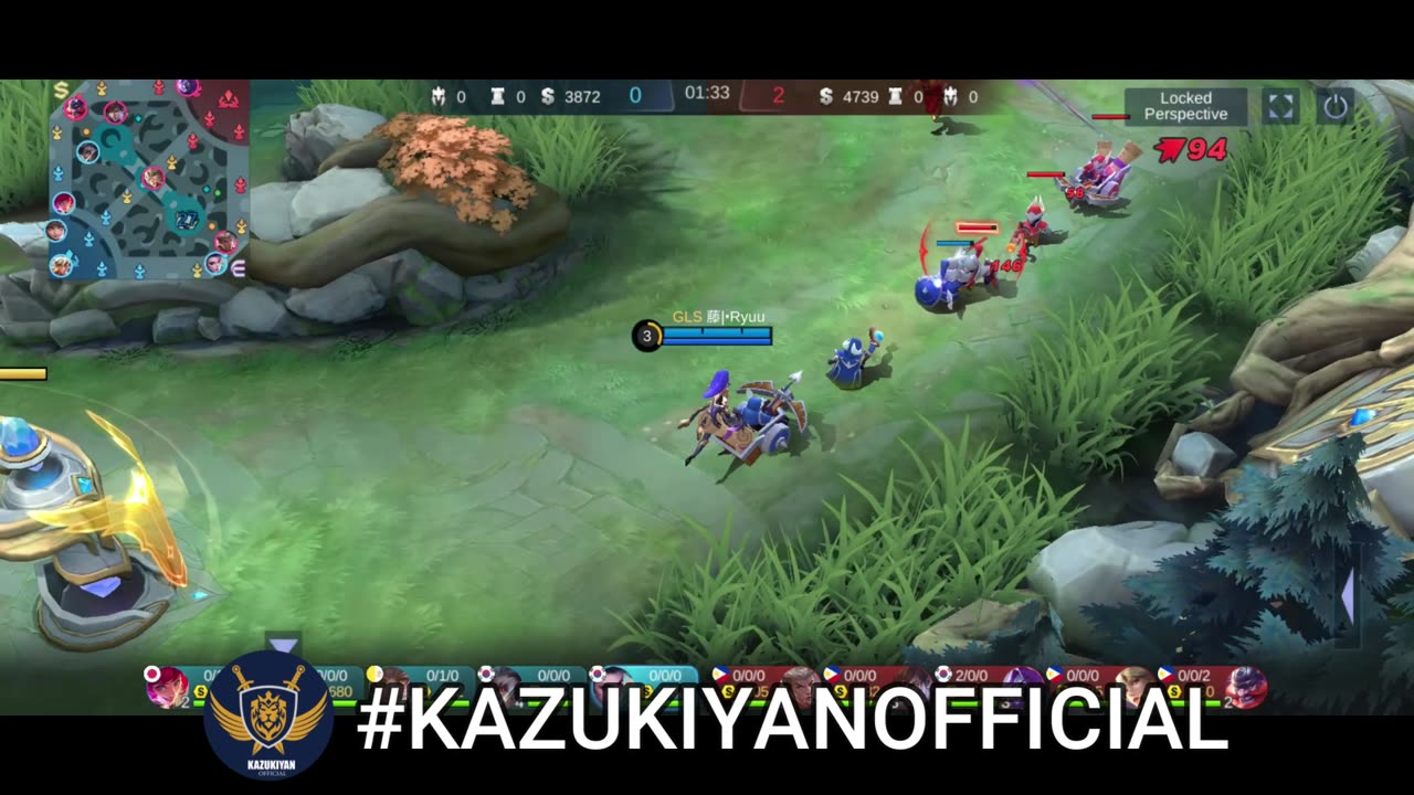 "Mythic Ba Yarn?" Lupet Mu Gusion Pinatagal Pa Kasi Yan Tuloy Sakit ni Hanabi #kazukiyanofficial